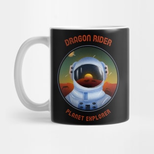 To the moon - Dragon rider Mug